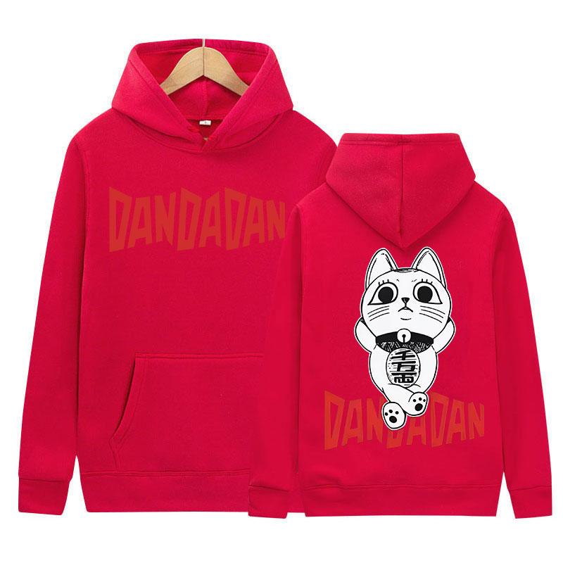 Anime Dandadan Okarun Dan Da Dan Graphic Merch Hoody Men Women Retro Aesthetic Sweatshirt Funny Cute Cat Fashion Fashion Hoodies