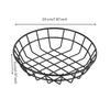 Metal Wire Serving Basket Restaurant-Style Ventilated with Raised