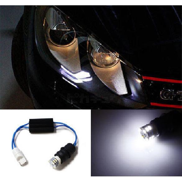

White 12-SMD 2825 W5W LED Bulbs w/ No Error Decoder For Euro Car Parking Lights