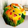 1pc Pikachu, Pokémon Automatic Umbrella - 8-Rib Foldable Design, Outdoor Adventures, and Family Celebrations, Durable Canopy Material Yy250827194