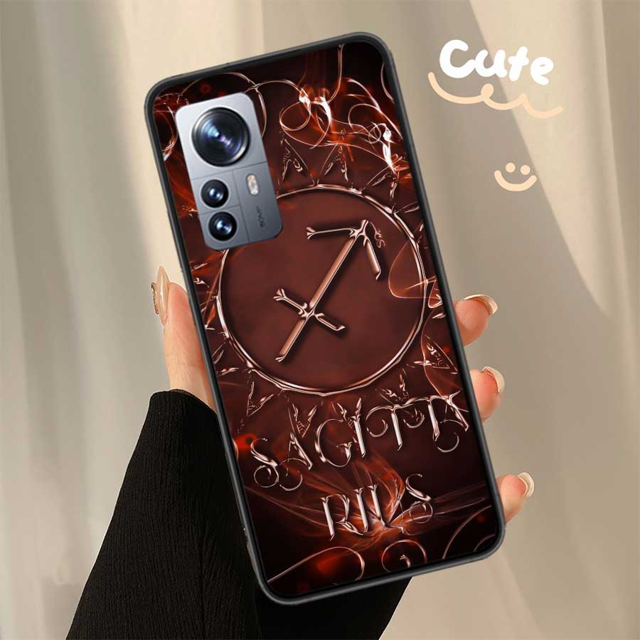 Libra Pisces Virgo Capricorn Aquarius Taurus Phone Case For Xiaomi Poco X7 X6 X5 X4 X3 GT NFC M4 M5 Pro 5G M3 Mi F6 F5 F4 F3 F2