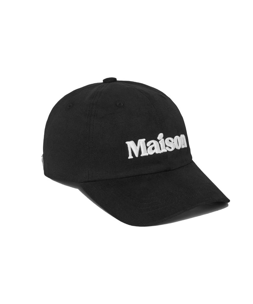 Mejongdeunua Mignon Logo Cap Black