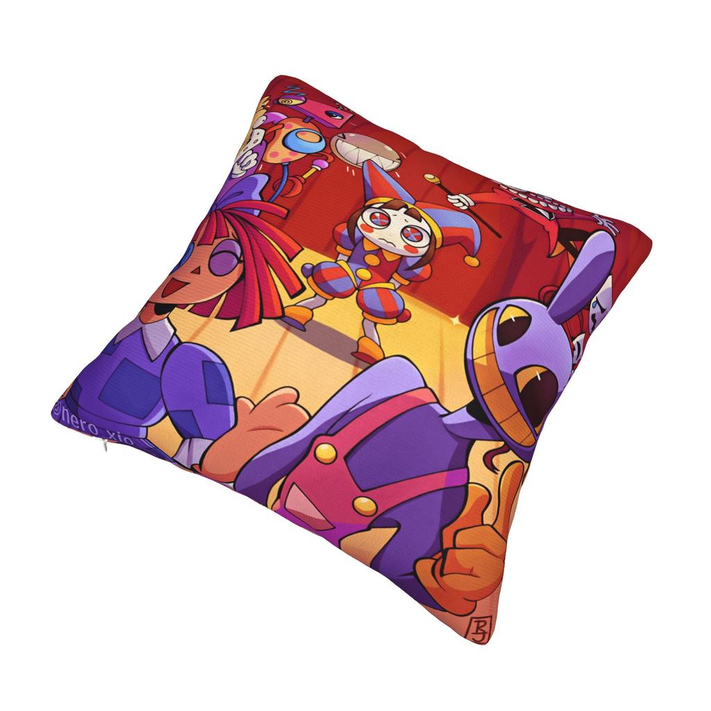 A-Amazing D-Digital C-Circus T-TADC Pillow Case Fashion Pillow Cover Graphic Pillowcases For Sofa Home Decoration