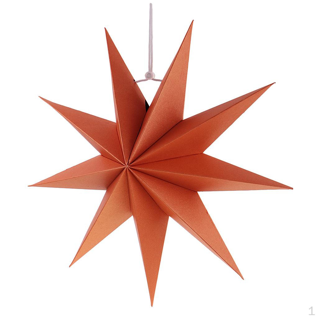 Folding Stars Decoration for Christmas, Halloween And Party, 9