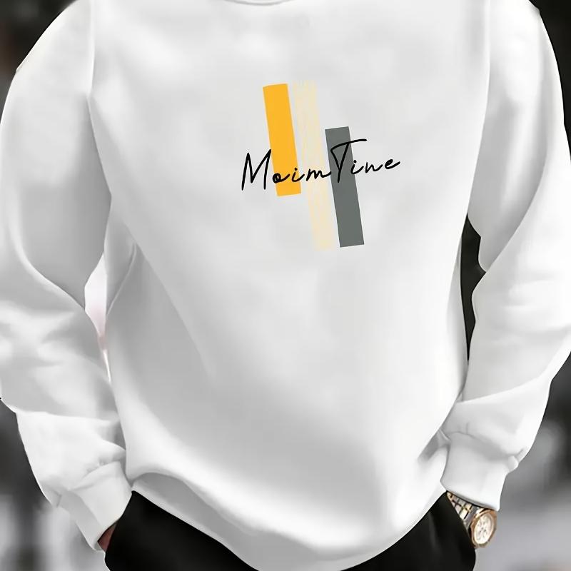 

Men s Vintage Washed Crew Neck Sweatshirt, Retro Style XXL чорний