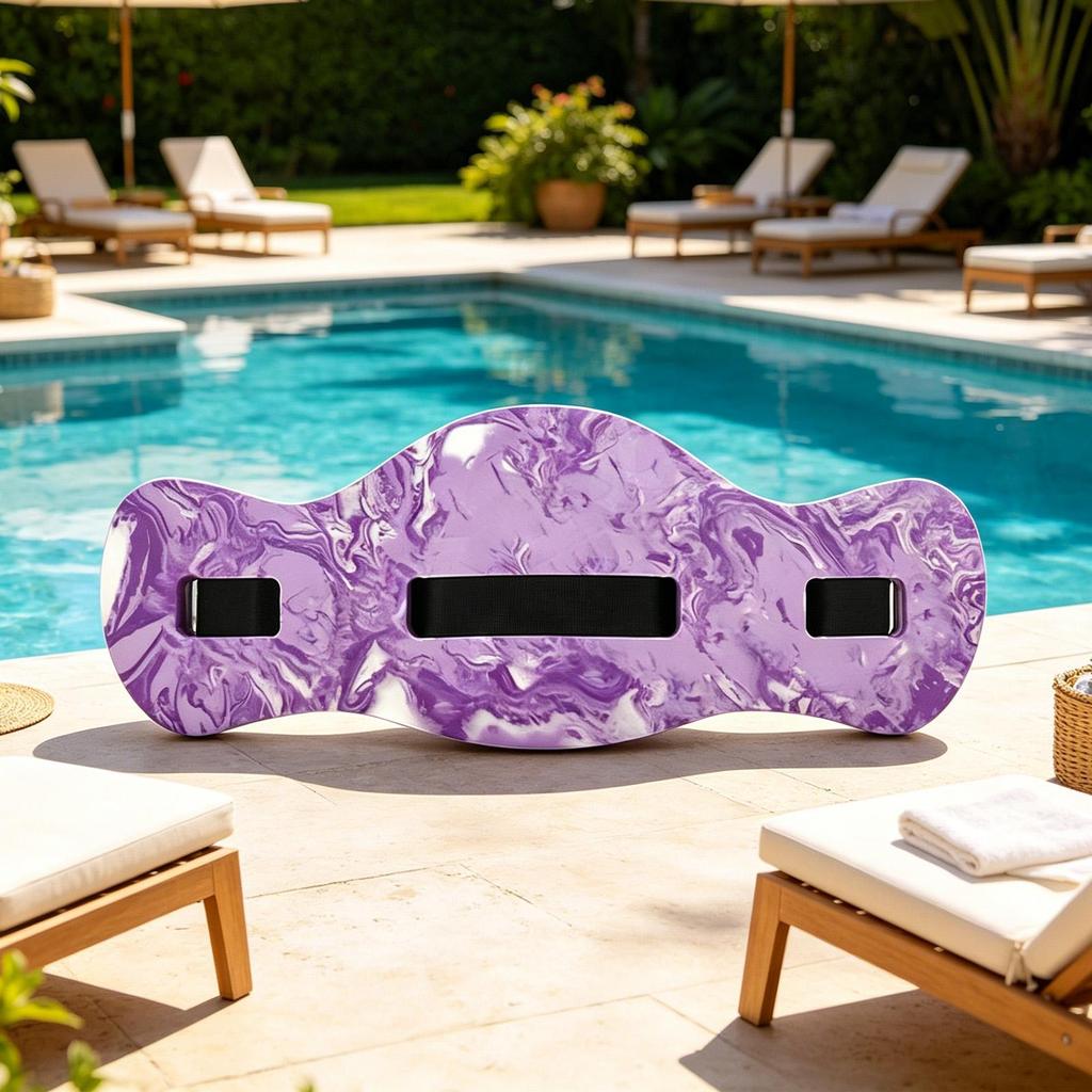 Swim Training Belt Adjustable Float Waist strip EVA Auxiliary Aquatic Exercise Equipment for Aqua Exercise Pool Lake Beach