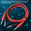 P1041 2 Stück 4mm Bananenstecker zu Bananenstecker Testkabel Multimeter Testkabel