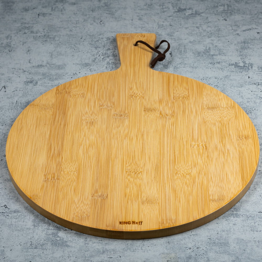 Deska Do Serwowania Pizzy 35cm Bambus KINGHOFF KH-1674