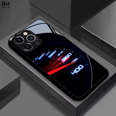 Speed Phone Case For iPhone 17 16 16e 15 14 13 12 Mini 11 Air Pro XS Max XR X Plus Glass Silicone Frame Back Cover Limit Sprint