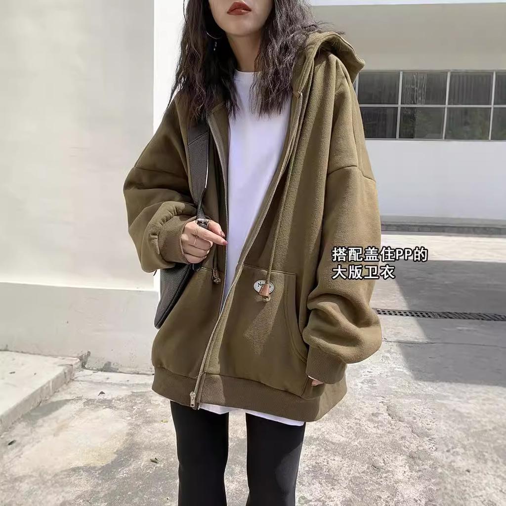 White T-shirt, Women's Clothing, Autumn and Winter Tops, Niche Bottoming Shirt, Long-sleeved Loose Stacking, with Sweater Inside