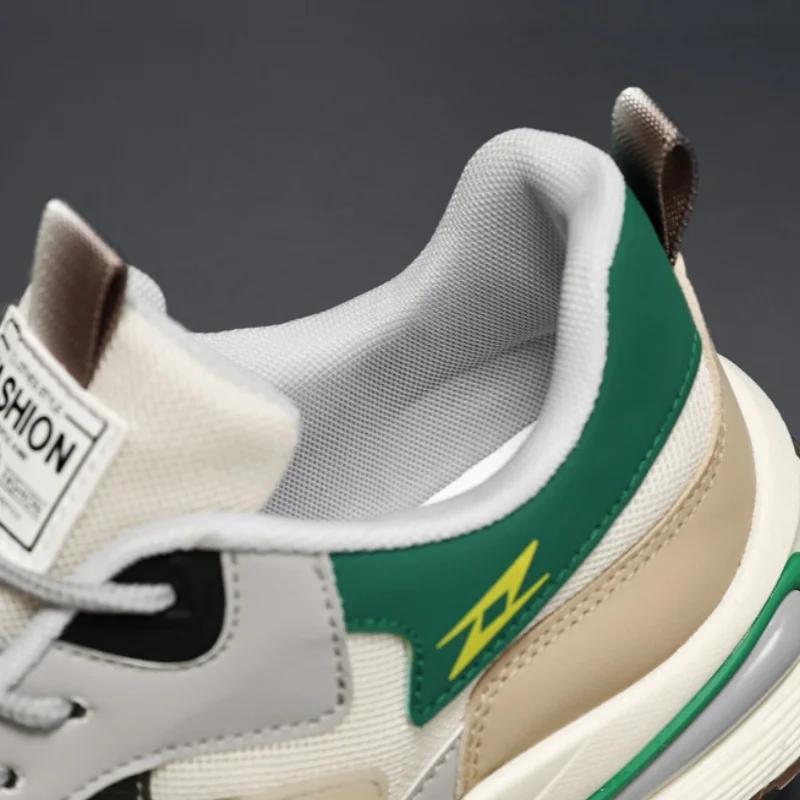 Fashion Soft Men Running Shoes Breathable Anti Slip Mens Walking Sneakers Comfortable Cushioning Road Jogging Casual Sport Shoes