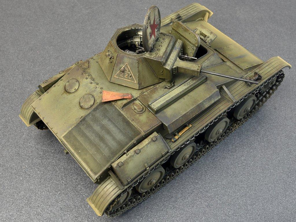 MiniArt Scale Soviet Army Early Model Full Interior Plastic Model Kit MA35215 1/35 T-60