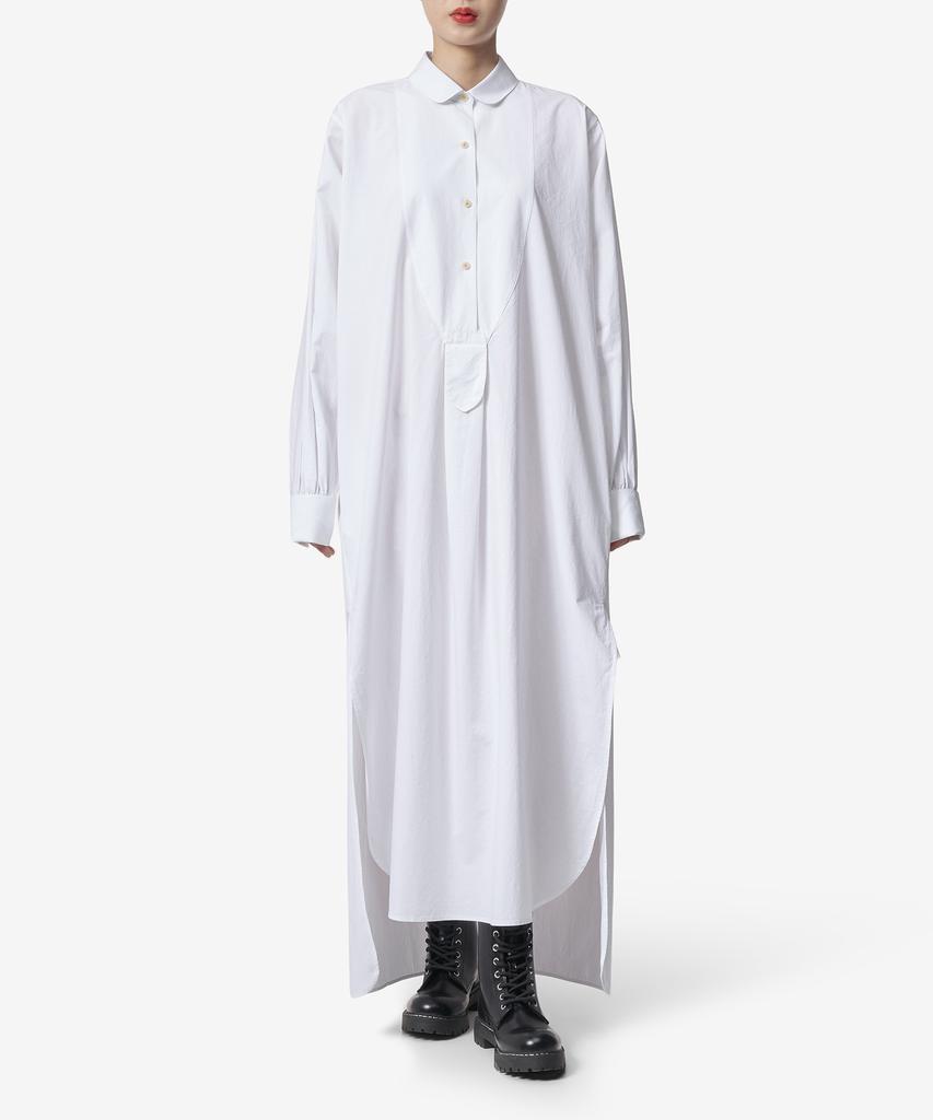 The Row Cosette Cotton Dress - White / 7222W2517Owh