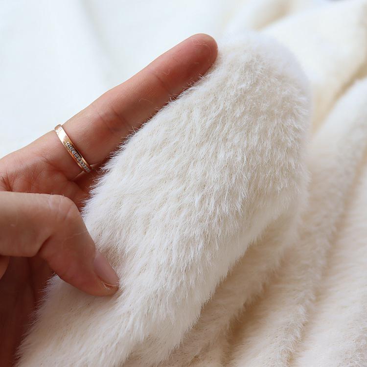 Nylon Gold Mink Stretch Wool Fabric for Thick Pajamas & Jackets - Autumn/Winter