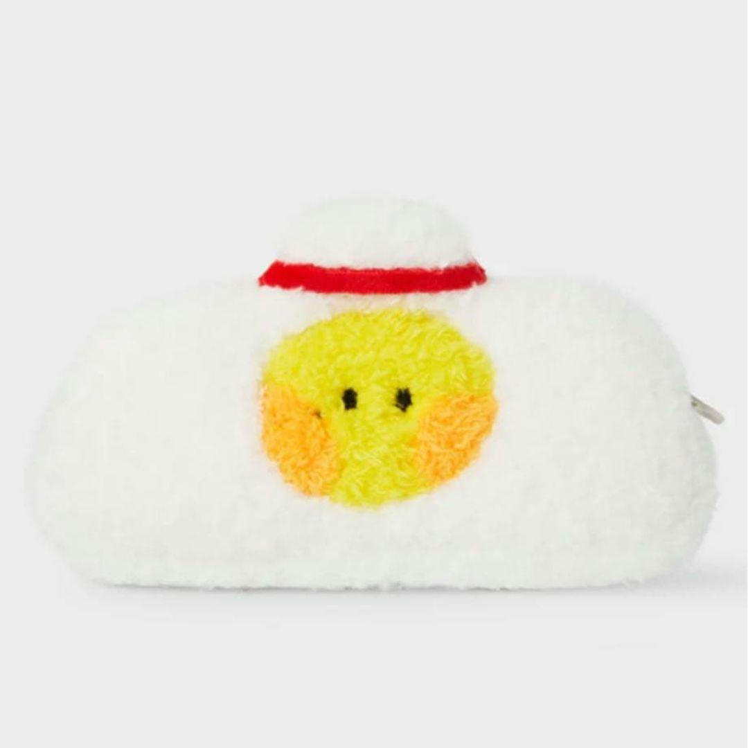 [USED] TREASURE TRUZ minini plush pencil case - Romy & Jihoon