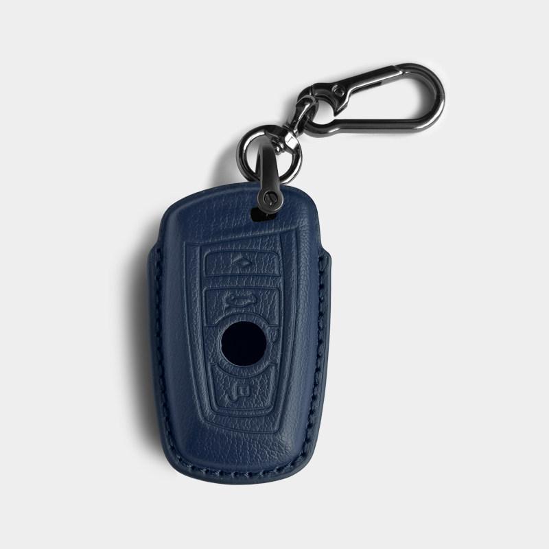 Originální kožené pouzdro na klíče pro starší modely BMW: Řada 3 GT, Řada 5, X1, X2, X3, X4, X5, X6