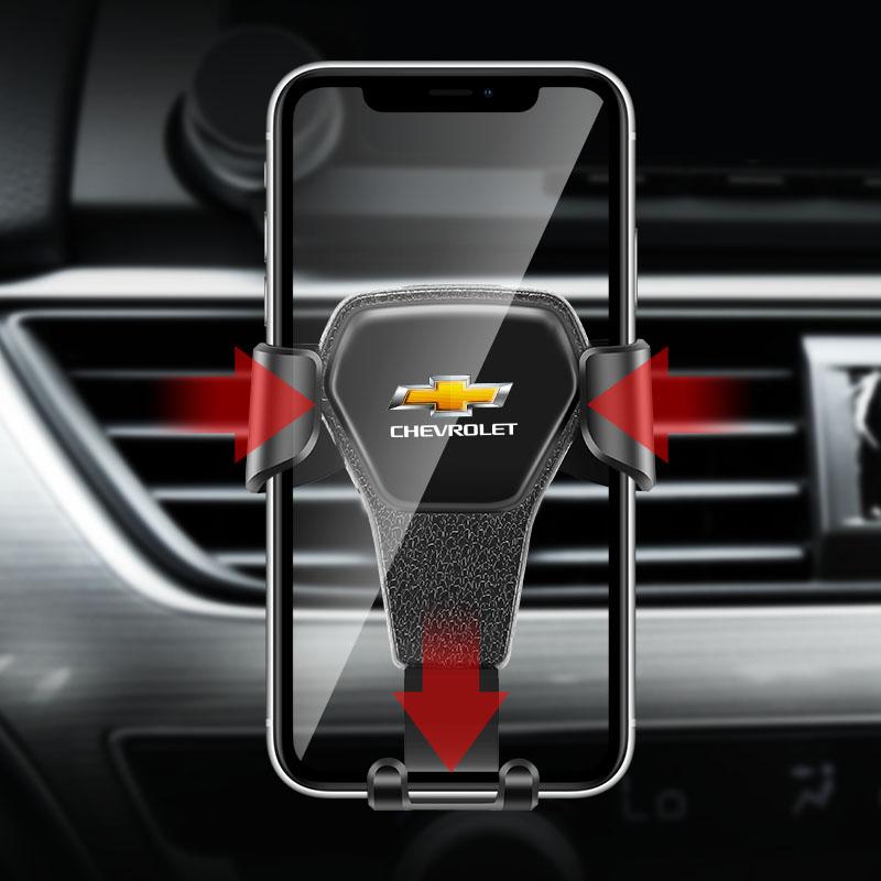 Gravity ABS Vehicle GPS Mobile Phone Holder Car Accessories For Chevrolet Cruze Spark Captiva Suburban Camaro Malibu Silverado