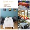 WAITER TREE Tablecloth, Table Cover, Solid Color, Waterproof, Matte, Dining Table Cover, Rectangular Table, Beige 3, 145x300cm