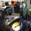 Décoration Halloween - Toile d'Araignée Extensible 60g - 30 Fausses Araignées