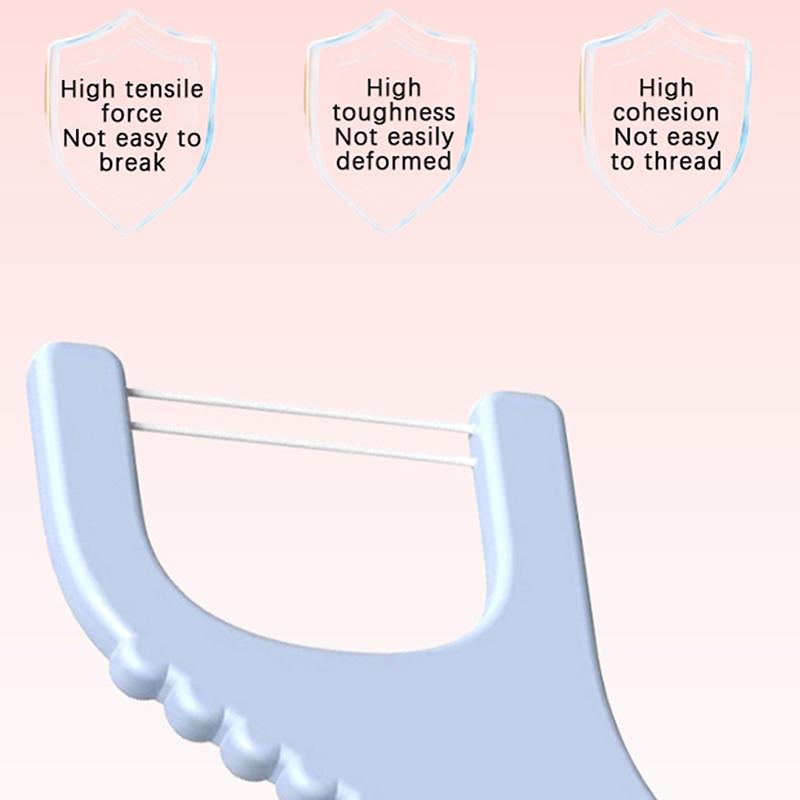 60 stk Barnas Dyre Tannpirker Engangs Ultrafin Tannpirker Silketråd Søt Tegneserie Oral Interdental Rengjøring