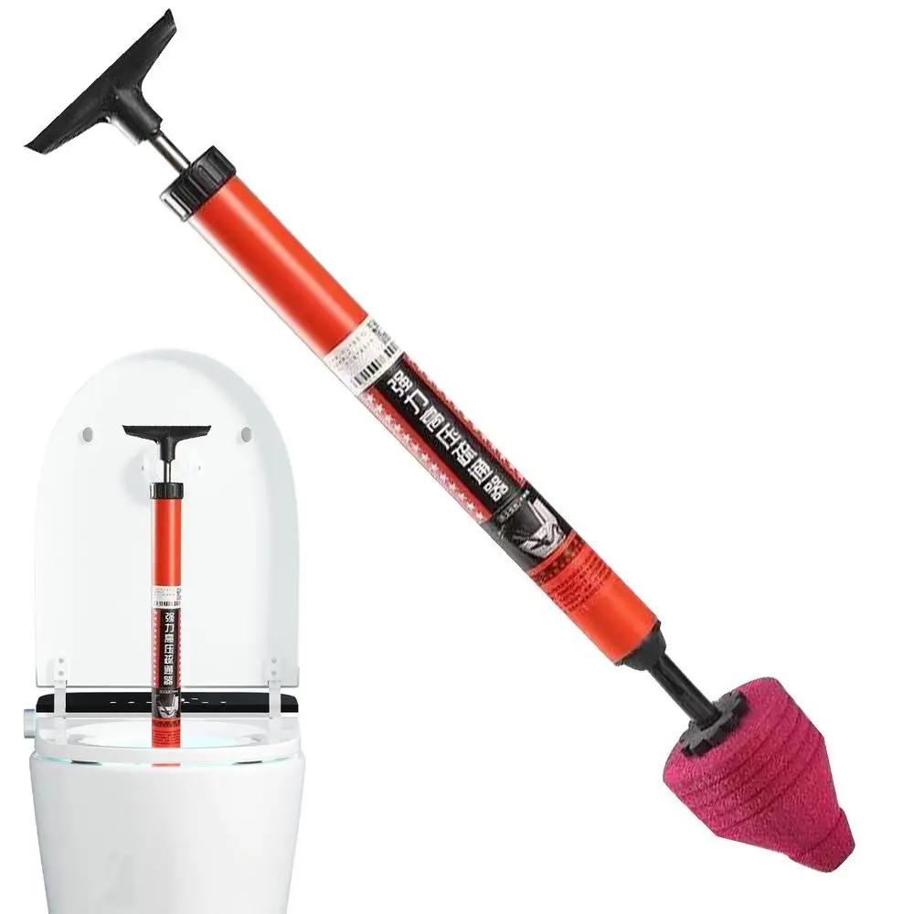 Air Plunger for Toilet Toilet Unclogger Plunge Tool with Ergonomic Handle High Pressure Plumbing Tool Air Drain Clog Remover