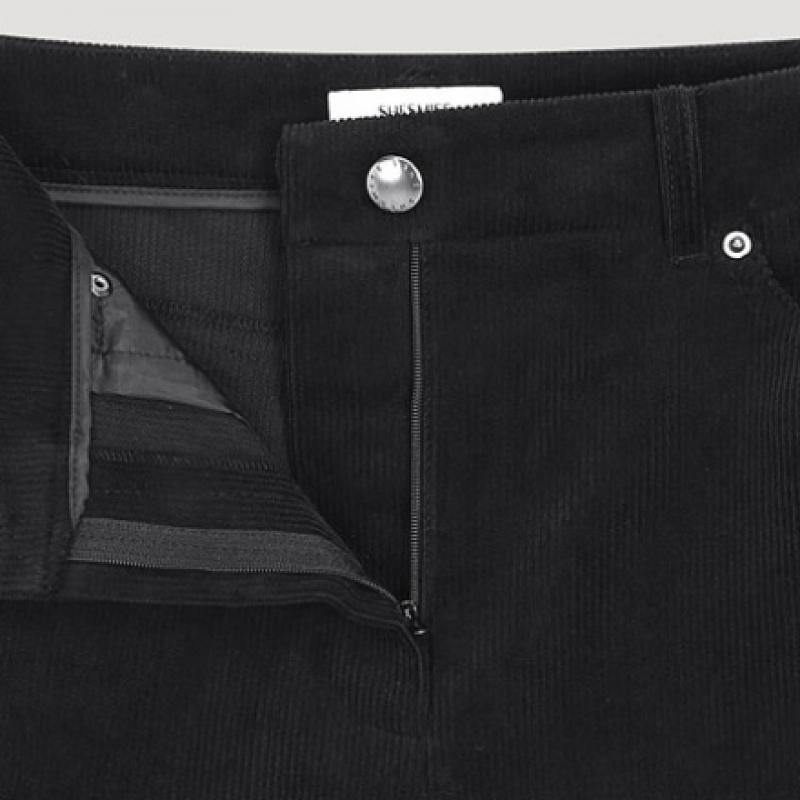  She S miSS  Cotton Corduroy Straight pantS SwwSlo42810 Bk