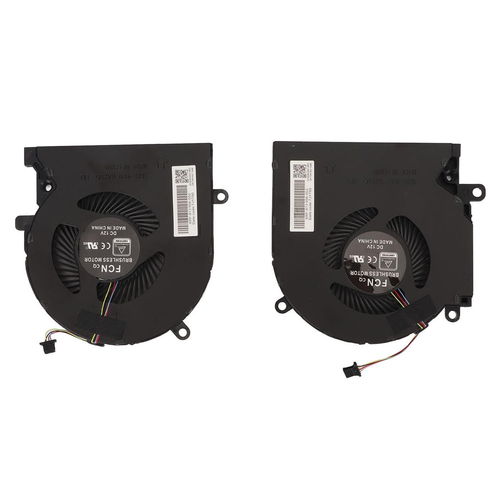 Replacement Cooling Fan DC 12V 4pin Cooling Fan for HP OMEN 15 EK TPN Q236 Fans Cooler Radiator