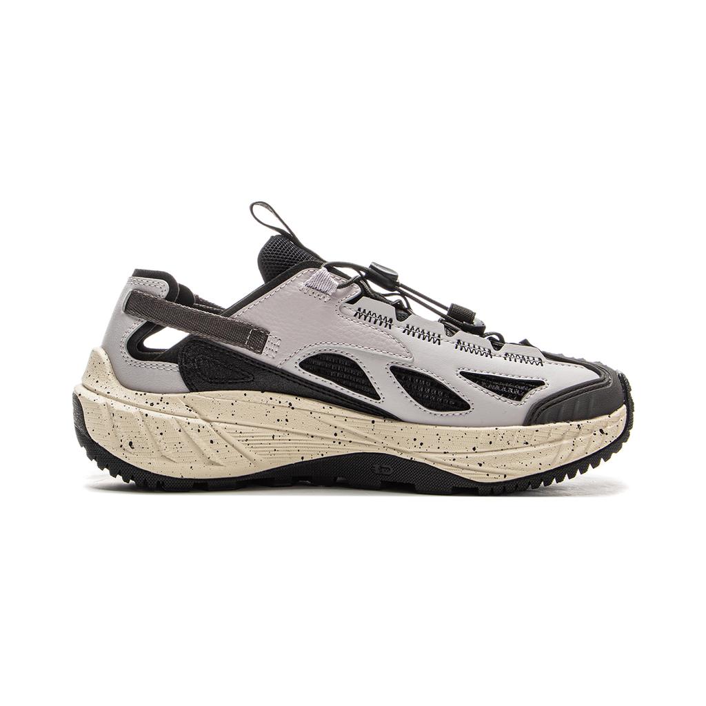 Li-Ning Yijie Lite 2.0 Comfortable Versatile Breathable Non-Slip Creek Shoes Women Shoes Gray Black AHLV012-3
