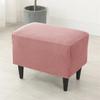 Solid Color Sloping King Back Chair Covers Elastic Polar Fleece Wing Chairs Cover with Seat Cushion Cover Furniture Protector
