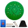 6-inch 11-tone Ethereal Steel Tongue Drum - Beginner to Professional Instrument for Kids & Adults