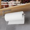 Stainless Steel Roll Paper Holder Self-adhesive Wall Mount Bathroom Toilet Paper Holder