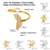 Exquisite Fish Tail Starfish Shell Finger Ring Jewelry Ocean Style Ring Cubic Zirconia Ring  Summer