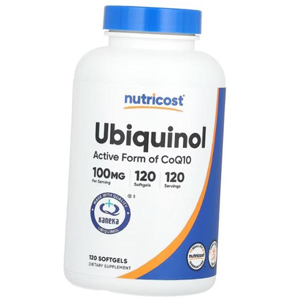 

Коензим Q10, CoQ10 100 Soft, Nutricost 120гелкапс (70647012) 120softgels