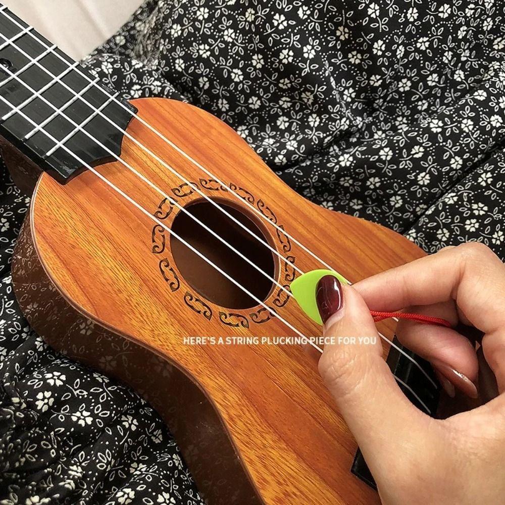 4 Strings Ukulele Musical Instrument Toy Yukrili Toys Small Guitar Toy Beginners