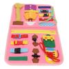 Montessori Sensory Toy Preschool Toddler Activities Educational Basic Skills Board for Kids