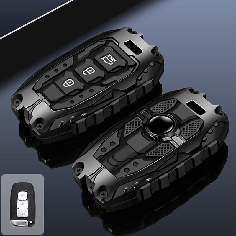 

For Kia EQUUS 2012 Optima K5 2011 Forte Opirus Rohens Ix 35 2012 SOUL SORENTO MOHAVE Borrego Shuma 3 4 Button Car Key Case Cover