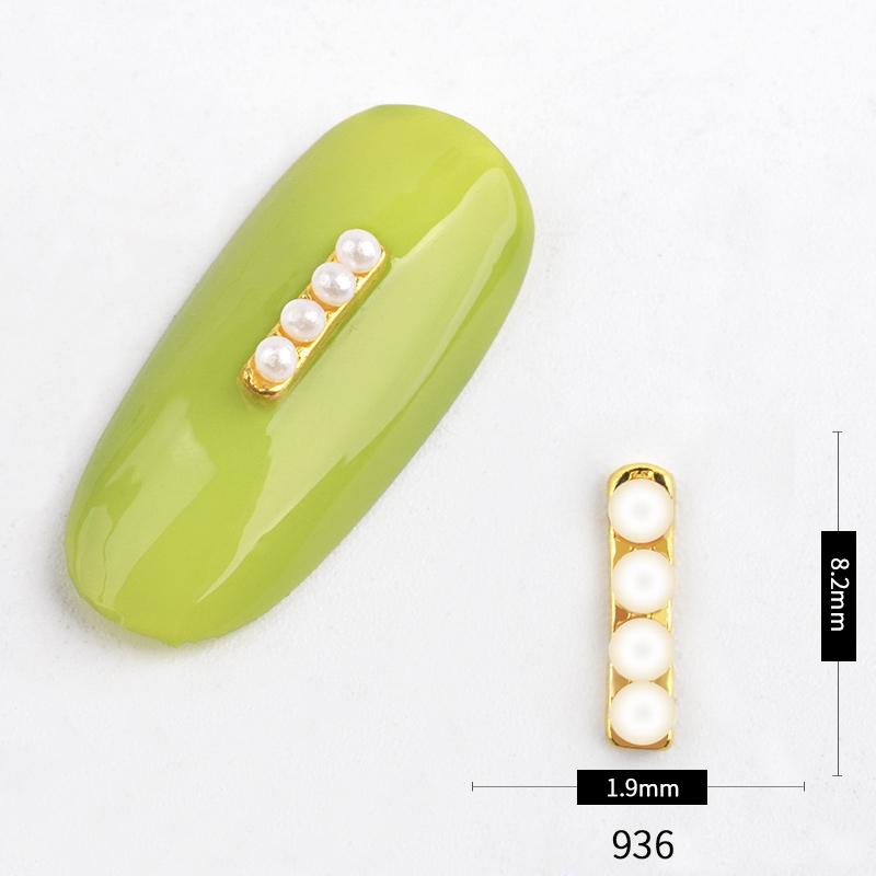 5pc/pack Nail Rhinestone 3D Acrylic Tips DIY Decoration Nail Art Manicure