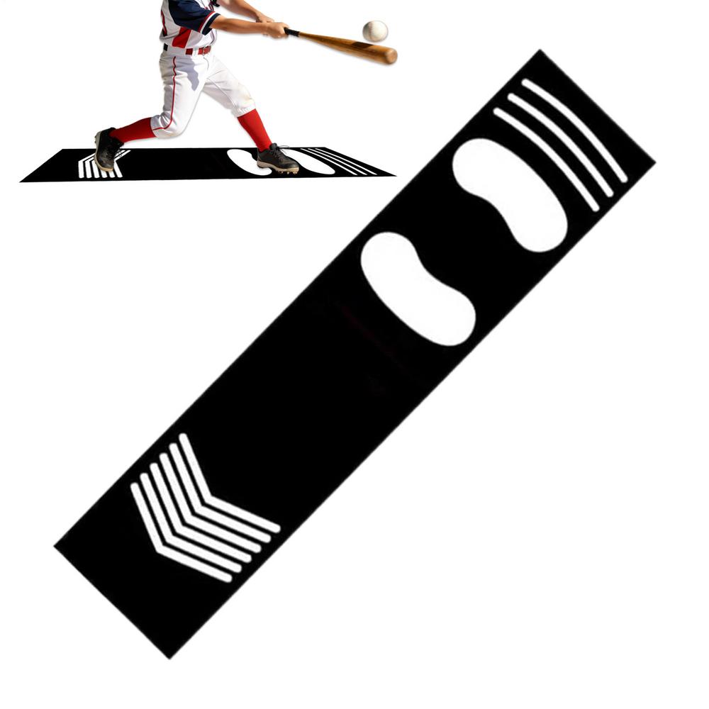 Batting Mat Softball Hitting Training Pad Beginner Baseball Pitching Mat For Youth Beginners School Indoor Outdoor Sports Gym