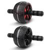 Single-wheel Mute Abdominal Wheel Body-building Rubber Roller No Noise Abdominal Training Ab Rollers Muscle Wheel Fitness Roller