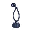 17mm Kugelkopferweiterungsstange für Desktop-Tablet-Halter Magnetische Handyhalter 360 Grad drehbarer Aluminium-Verlängerungsarm