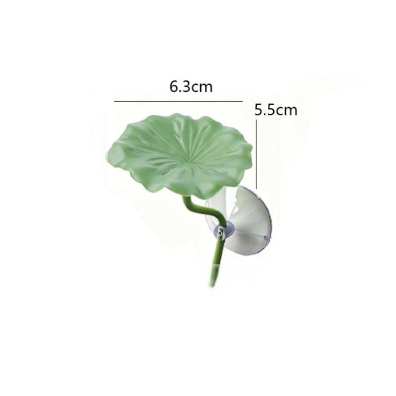 Soft Betta Fish Rest Lotus Leaf Fish Friendly Smooth Surface Stable Suction Cup For Betta Resting Spawning In Aquarium Tanks