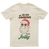 Tis The Season To TShirt Unisex Gift Retro Seasonal Funny Xmas Claus Santa a