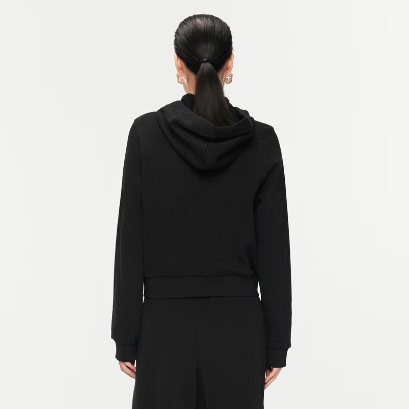 JNBY Women's Full-Zip Hooded Sweatshirt