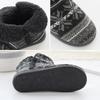 Slippers Boots Women Winter Warm Plush & Knit Indoor Outdoor House Slippers Snow Boots