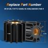 HIMARKLIF Pump Impeller Repair Kit Replaces Johnson Yanmar Sierra Indmar #: 09-812B 119773-42600 18-3306 S685007