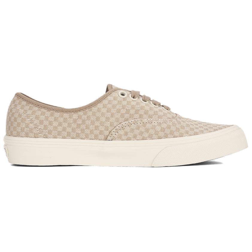 Men's Sneakers Vans Authentic Skate Shoes Unisex Low Top Beige