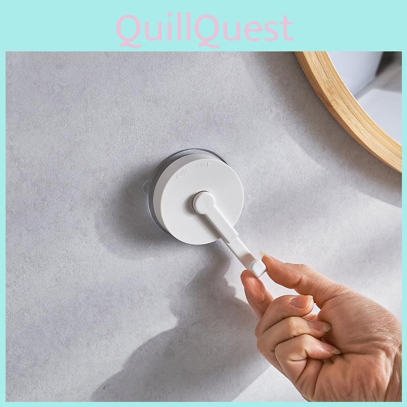 Saugnapf Drehhaken Kunststoff Klebend Ohne Bohren Badezimmer Küchenwerkzeug Zuhause