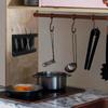 Wall Mount Straw Holder with Adhesive Bottom Drainage Acrylic Cabinet Door Reusable Straw Storage   for Kitchen Tabletop