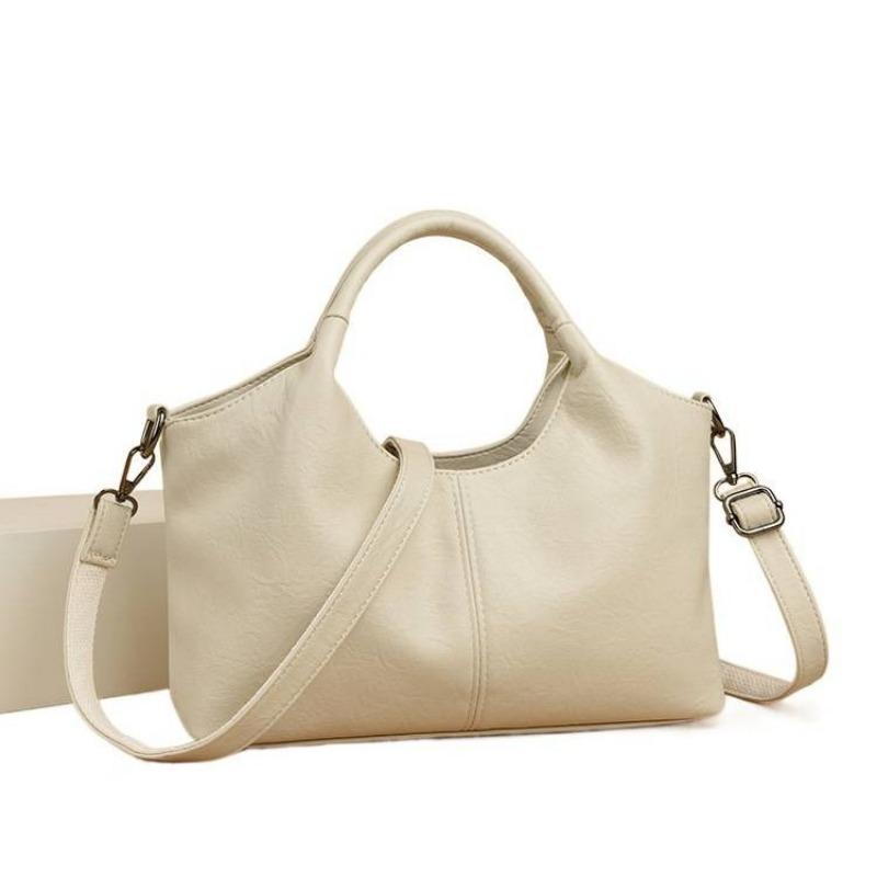 Handbag - Fashionable Single-shoulder Crossbody Bag with Large Capacity for Commuting, Carrying A Vegetable Basket, Soft Design Casually