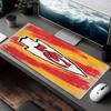Kansas City Chiefs Thema Mauspads, Rutschfeste Gummiunterlage, Multifunktionales Büro- & Heimdekor, Perfekt zur Personalisierung des Arbeitsplatzes.